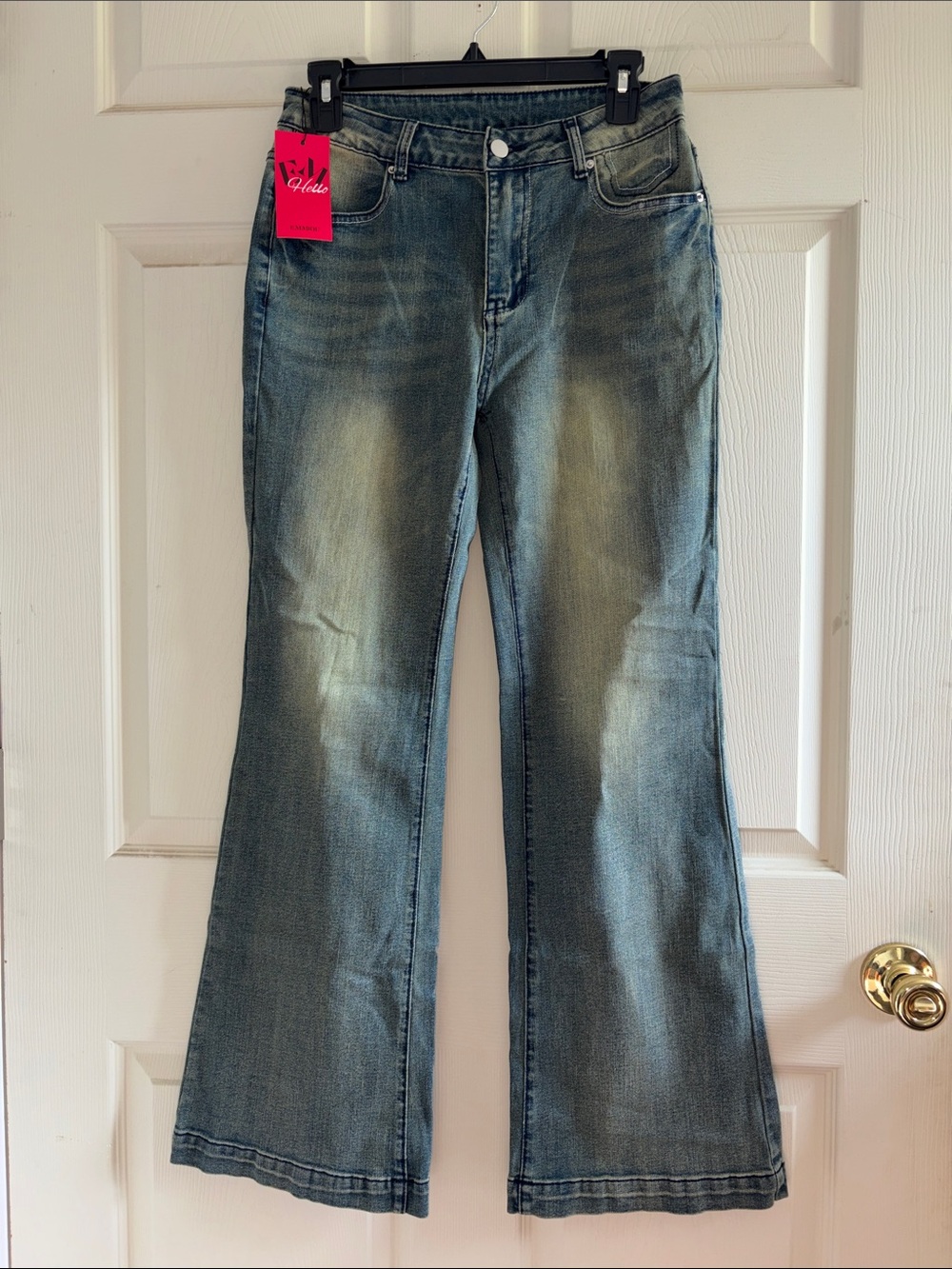 NWT Light Blue Wide Leg Jeans from Emmiol